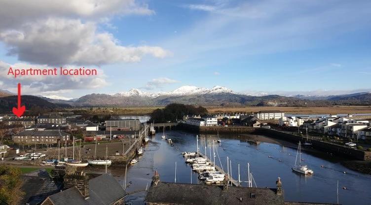 Porthmadog Harbour Town - High Street Apartment. Bagian luar foto